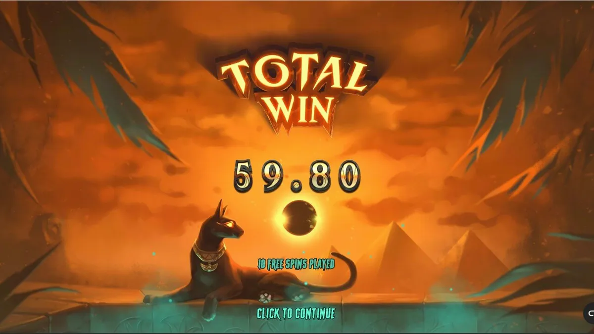 Tampilan visual slot Sand and Ashes dengan nuansa Mesir Kuno yang kelam